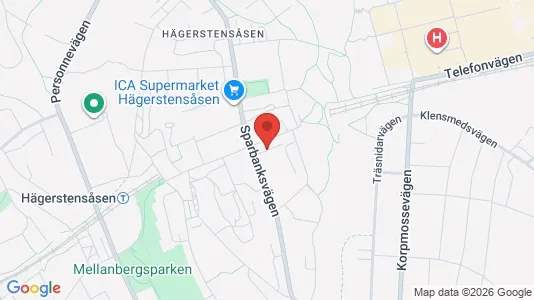 Apartments for rent i Stockholm South - kort over placeringen