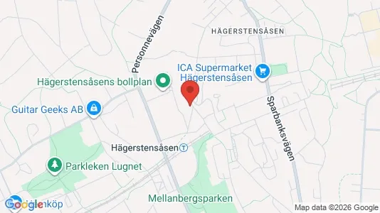 Apartments for rent i Stockholm South - kort over placeringen