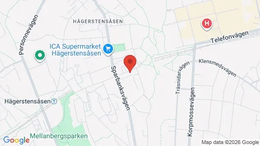 Apartments for rent i Stockholm South - kort over placeringen