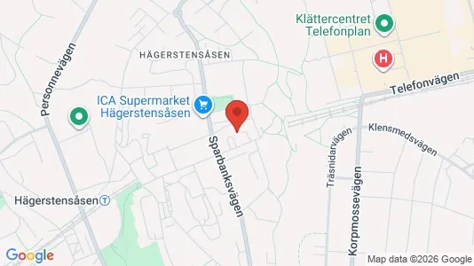 Apartments for rent i Stockholm South - kort over placeringen
