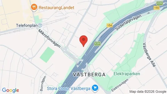 Apartments for rent i Stockholm South - kort over placeringen