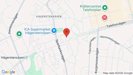 Apartments for rent i Stockholm South - kort over placeringen