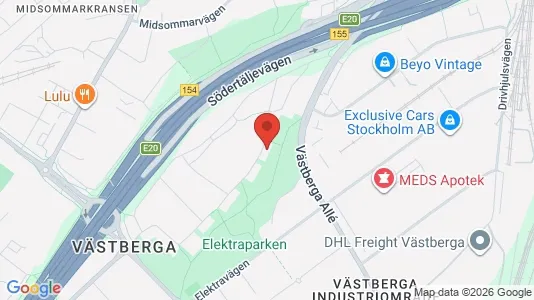 Apartments for rent i Stockholm South - kort over placeringen