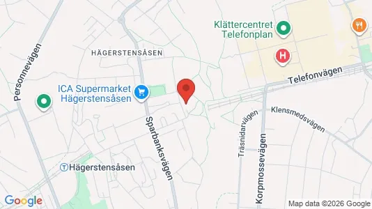 Apartments for rent i Stockholm South - kort over placeringen