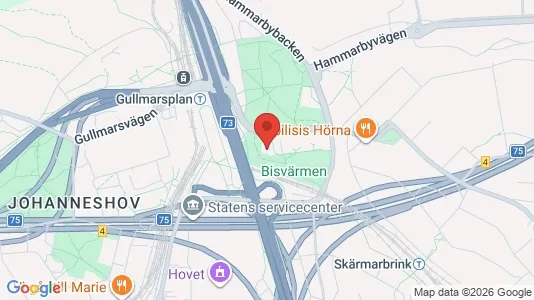 Apartments for rent i Stockholm South - kort over placeringen