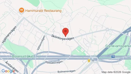 Apartments for rent i Hammarbyhamnen - kort over placeringen