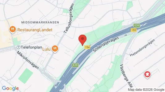 Apartments for rent i Stockholm South - kort over placeringen