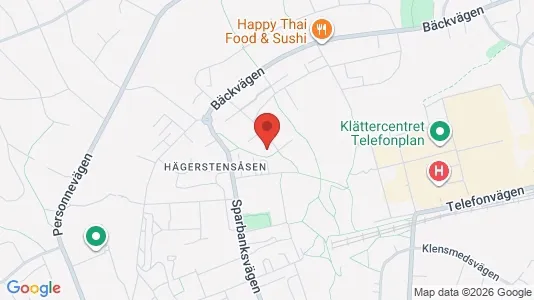 Apartments for rent i Stockholm South - kort over placeringen