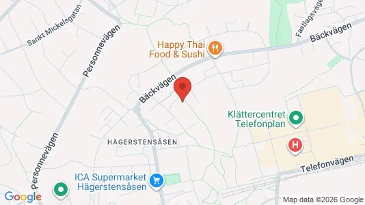 Apartments for rent i Stockholm South - kort over placeringen
