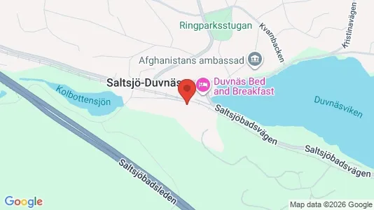 Apartments for rent i Nacka - kort over placeringen