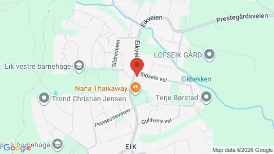 Rooms for rent i Tønsberg - kort over placeringen