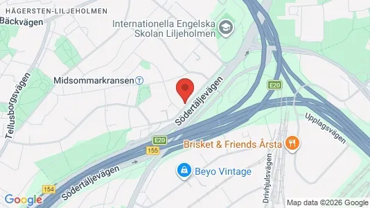 Apartments for rent i Stockholm South - kort over placeringen