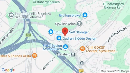 Apartments for rent i Södermalm - kort over placeringen