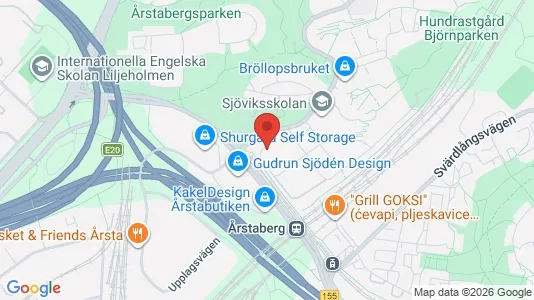 Apartments for rent i Södermalm - kort over placeringen