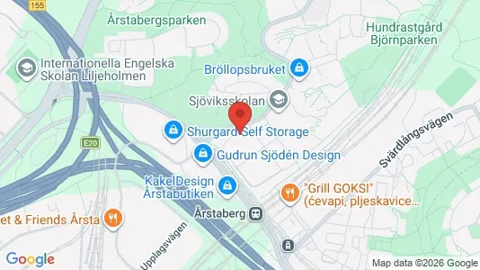Apartments for rent i Södermalm - kort over placeringen