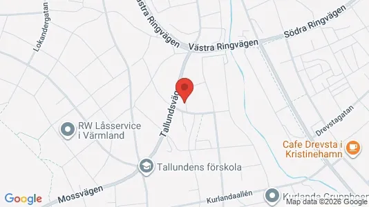 Apartments for rent i Kristinehamn - kort over placeringen