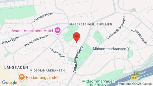Apartments for rent i Stockholm South - kort over placeringen