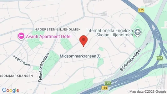 Apartments for rent i Stockholm South - kort over placeringen