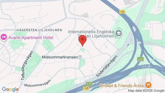 Apartments for rent i Stockholm South - kort over placeringen