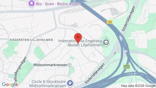 Apartments for rent i Danderyd - kort over placeringen