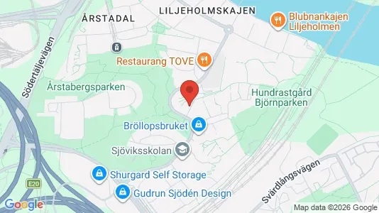 Apartments for rent i Södermalm - kort over placeringen