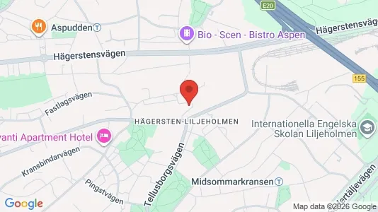 Apartments for rent i Stockholm South - kort over placeringen