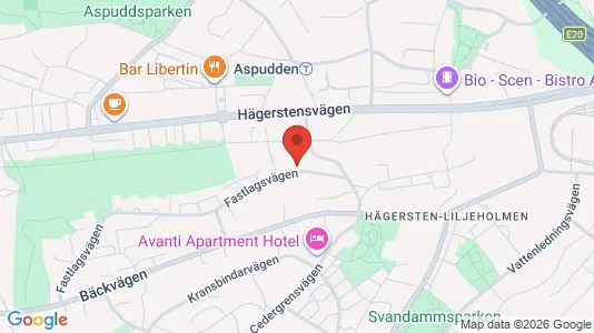 Apartments for rent i Stockholm South - kort over placeringen