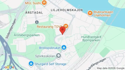 Apartments for rent i Södermalm - kort over placeringen