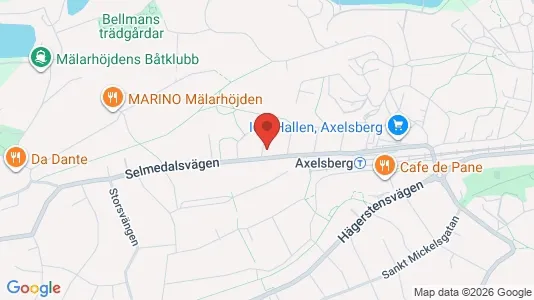 Apartments for rent i Stockholm South - kort over placeringen