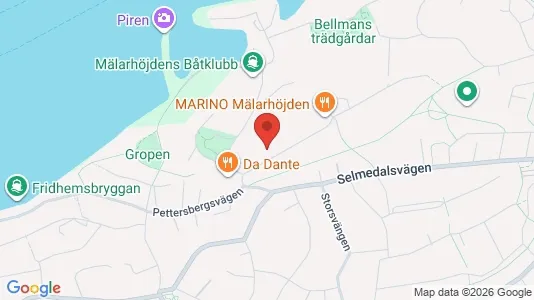 Apartments for rent i Stockholm South - kort over placeringen