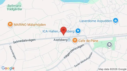 Apartments for rent i Stockholm South - kort over placeringen