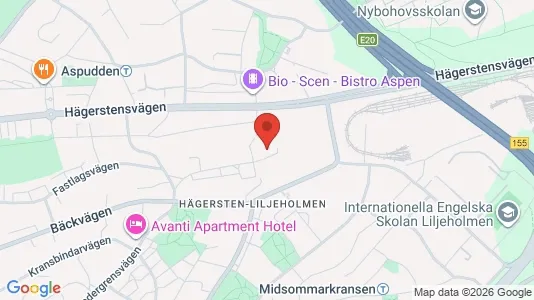 Apartments for rent i Stockholm South - kort over placeringen