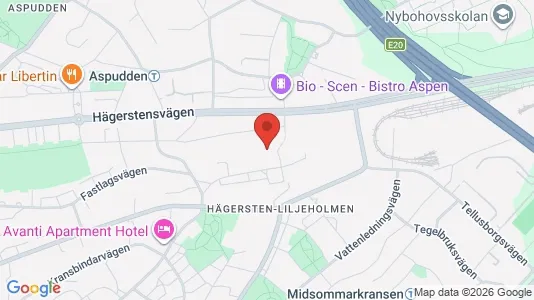 Apartments for rent i Stockholm South - kort over placeringen