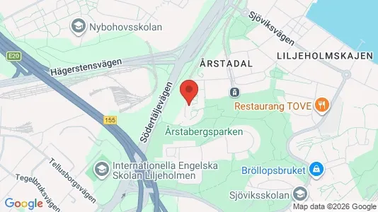 Apartments for rent i Södermalm - kort over placeringen
