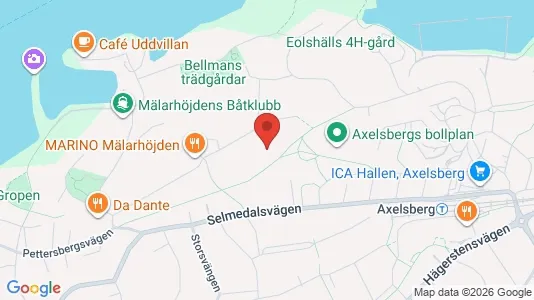 Apartments for rent i Stockholm South - kort over placeringen
