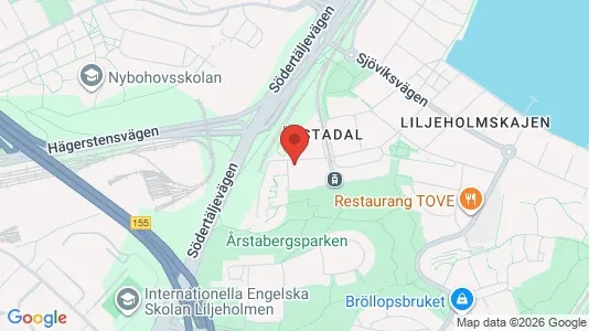 Apartments for rent i Södermalm - kort over placeringen