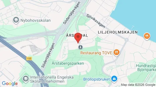 Apartments for rent i Södermalm - kort over placeringen