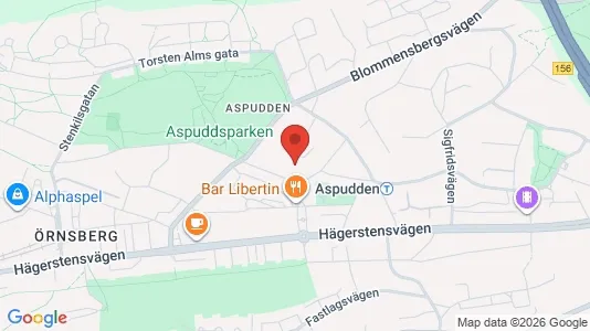 Apartments for rent i Stockholm South - kort over placeringen