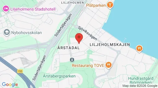 Apartments for rent i Södermalm - kort over placeringen