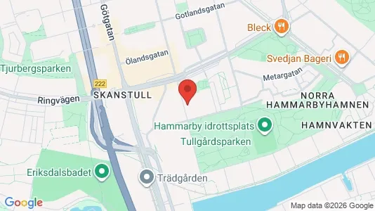 Apartments for rent i Södermalm - kort over placeringen