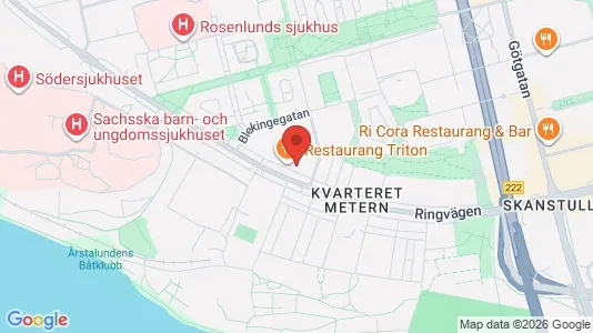 Apartments for rent i Södermalm - kort over placeringen