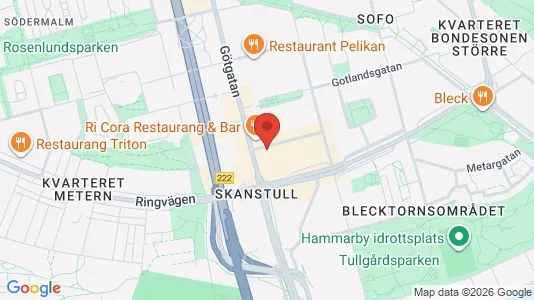 Apartments for rent i Södermalm - kort over placeringen