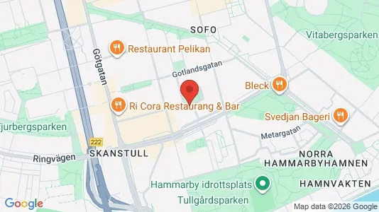 Apartments for rent i Södermalm - kort over placeringen