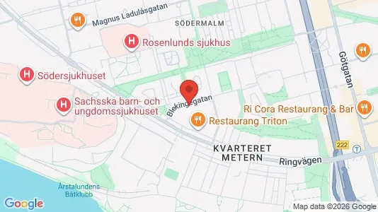 Apartments for rent i Södermalm - kort over placeringen