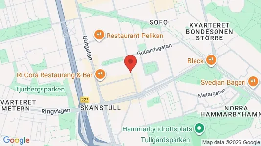 Apartments for rent i Södermalm - kort over placeringen