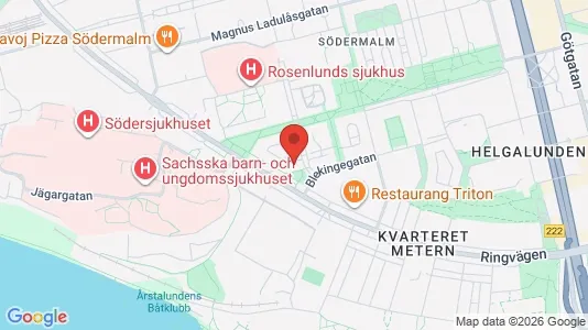 Apartments for rent i Södermalm - kort over placeringen