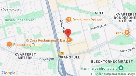Apartments for rent i Södermalm - kort over placeringen
