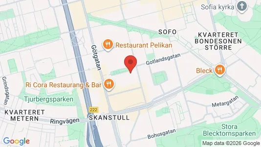 Apartments for rent i Södermalm - kort over placeringen