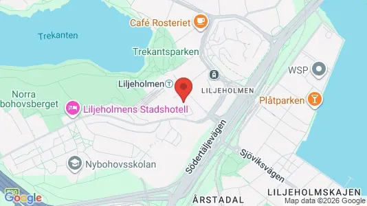 Apartments for rent i Södermalm - kort over placeringen