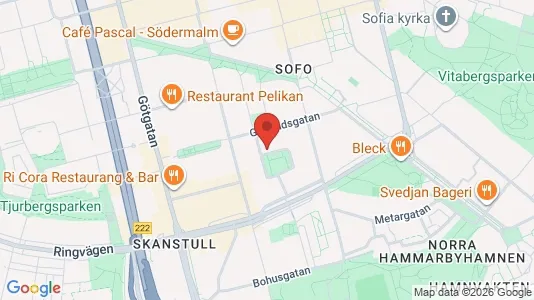 Apartments for rent i Södermalm - kort over placeringen